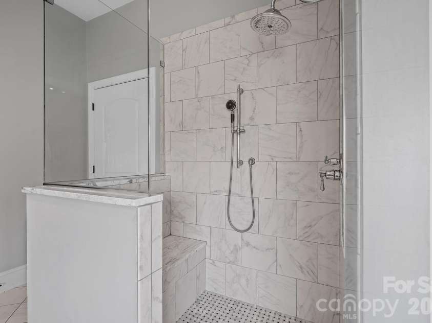 64 Water Hill Way, Fletcher, NC 28732.  MLS# CAR4369957, YatesRealty ID 17110. Walk-In Tiled Shower