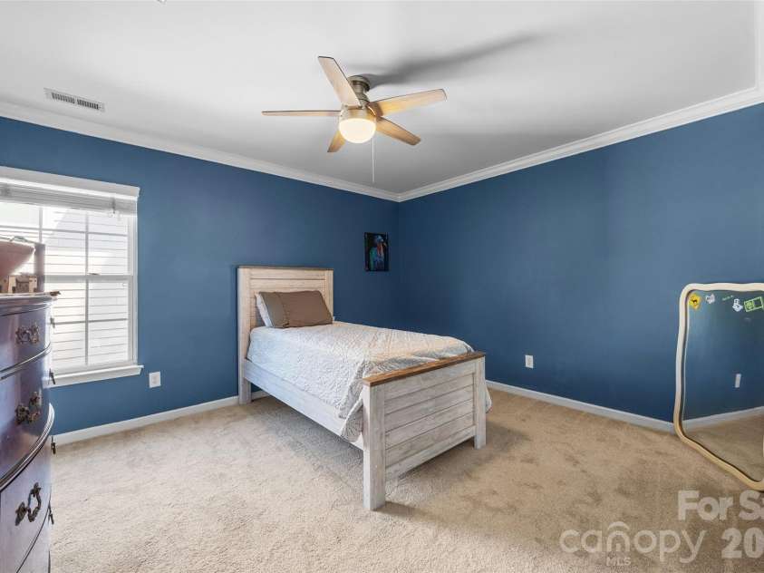 2201 Trading Ford Drive, Waxhaw, NC 28173.  MLS# CAR4374708, YatesRealty ID 17111. Bedroom 4 with walk in closet