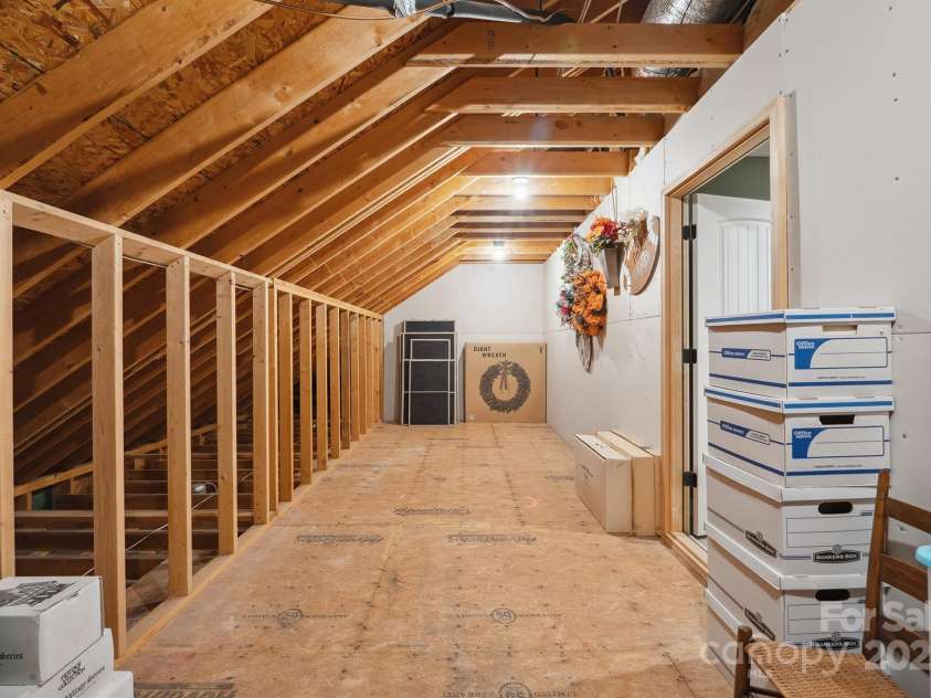 270 North Street, Salisbury, NC 28147.  MLS# CAR4260623, YatesRealty ID 17113. Attic Storage