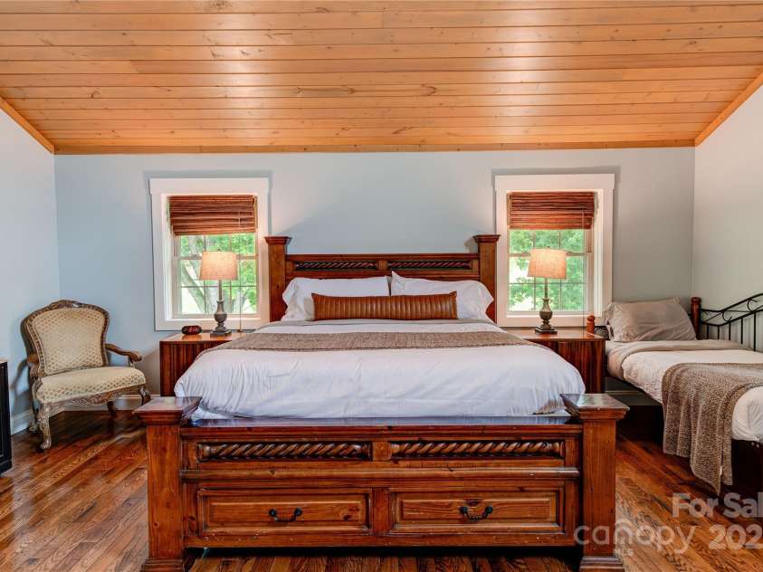 97 Circle E Ranch Road, Burnsville, NC 28714.  MLS# CAR4228853, YatesRealty ID 17114. Master BR 2