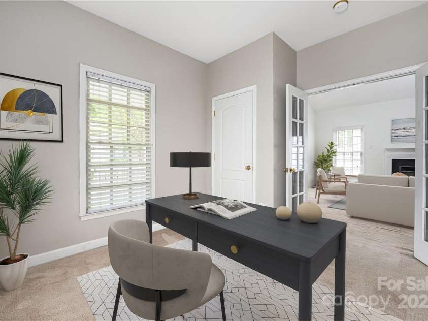 14105 Garden District Row, Huntersville, NC 28078.  MLS# CAR4262992, YatesRealty ID 17115. Virtually Staged