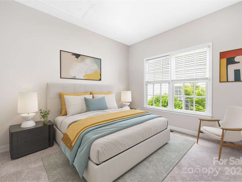 14105 Garden District Row, Huntersville, NC 28078.  MLS# CAR4262992, YatesRealty ID 17115. Virtually Staged
