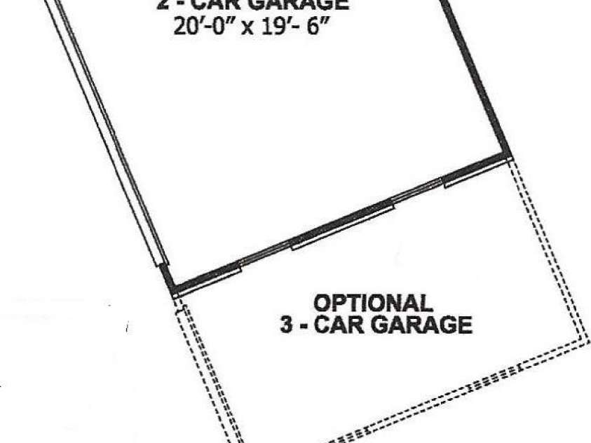 261 Corrie Ann Drive, Concord, NC 28027.  MLS# CAR4373499, YatesRealty ID 17124. Hannah 3 Car Garage Option
