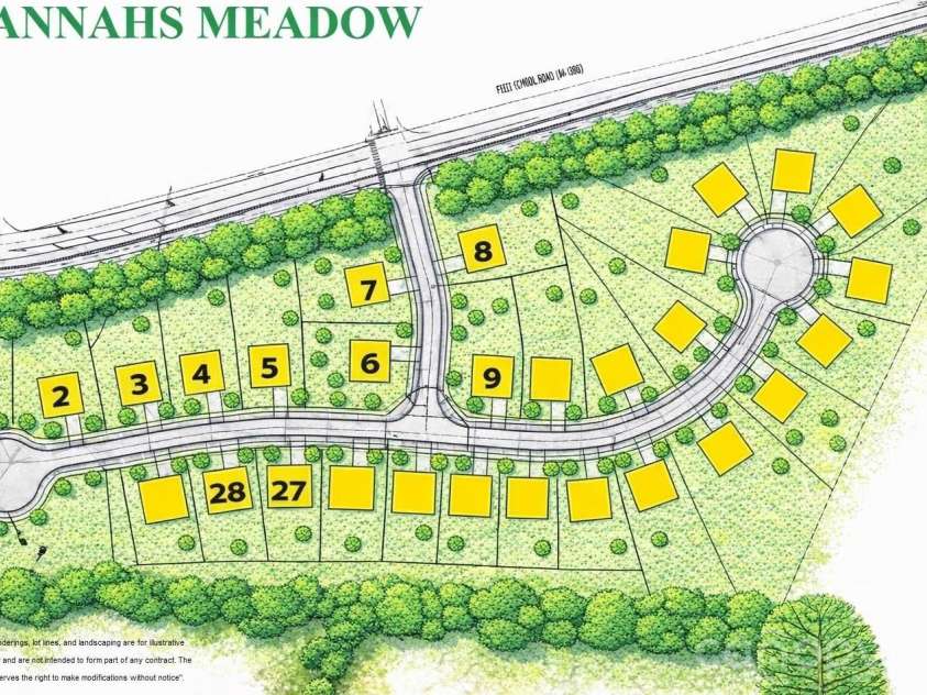 278 Corrie Ann Drive, Concord, NC 28027.  MLS# CAR4367110, YatesRealty ID 17127. Hannahs Meadow Large 1/3 Acre Home Sites Limited Number of Homesites to select Concord 28027