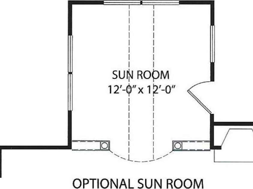 278 Corrie Ann Drive, Concord, NC 28027.  MLS# CAR4367110, YatesRealty ID 17127. Optional Sunroom