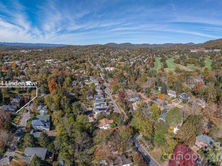 74 Linden Avenue, Asheville, NC 28801.  MLS# CAR4309406, YatesRealty ID 17128. Sunrise views (North East Facing