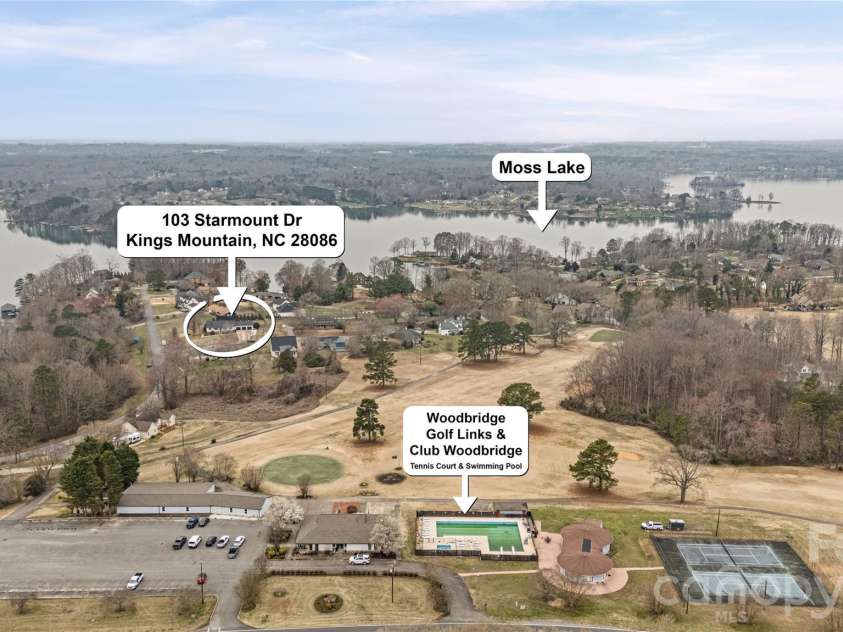 103 Starmount Drive, Kings Mountain, NC 28086.  MLS# CAR4349597, YatesRealty ID 17135. 