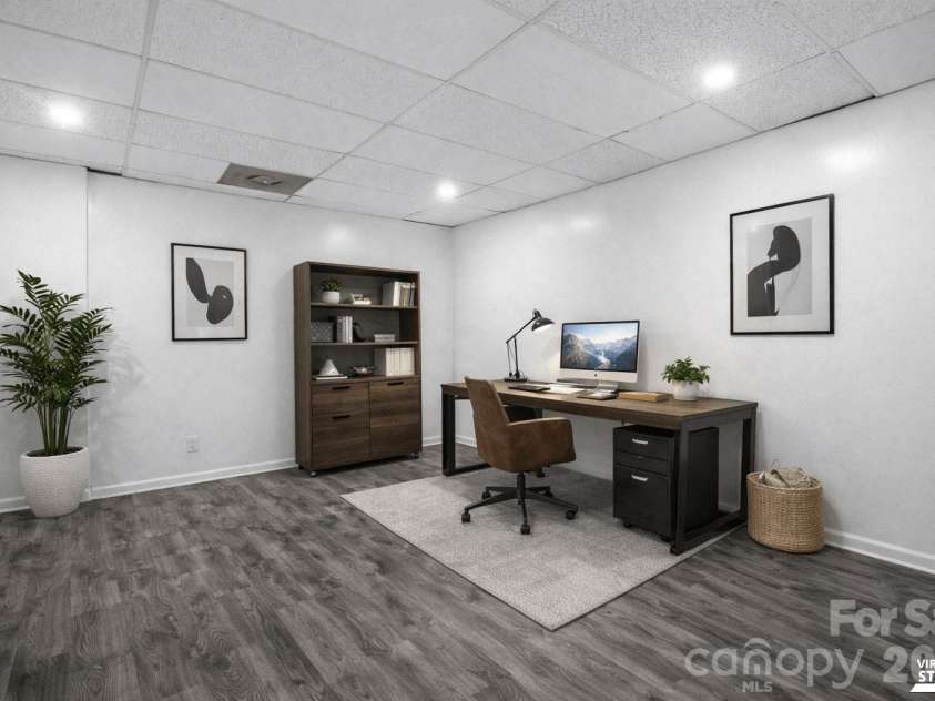 103 Starmount Drive, Kings Mountain, NC 28086.  MLS# CAR4349597, YatesRealty ID 17135. Basement Room 1 - Virtually staged into an office