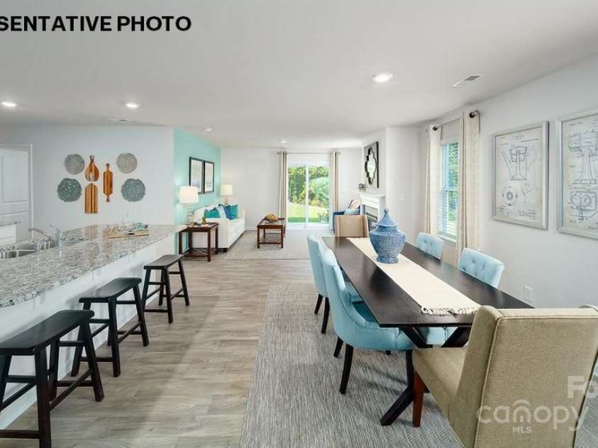 1018 Hostler Lane, York, SC 29745.  MLS# CAR4212008, YatesRealty ID 17137. Dining area and Kitchen