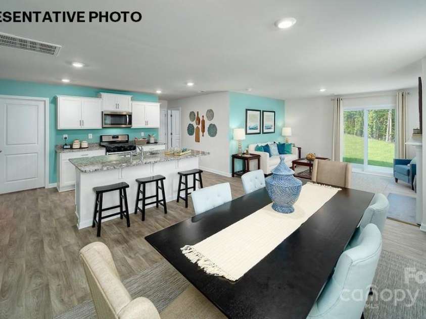 1018 Hostler Lane, York, SC 29745.  MLS# CAR4212008, YatesRealty ID 17137. Dining area and Kitchen