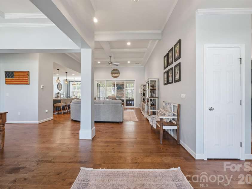 2427 Baxter Place, Concord, NC 28025.  MLS# CAR4365548, YatesRealty ID 17141. Foyer flanked by the the formal dining room and office. 