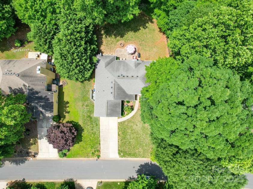 8623 Cedar Hollow Lane, Huntersville, NC 28078.  MLS# CAR4248316, YatesRealty ID 17148. Aerial View