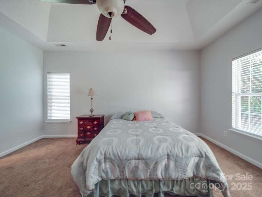 8623 Cedar Hollow Lane, Huntersville, NC 28078.  MLS# CAR4248316, YatesRealty ID 17148. Primary Bedroom