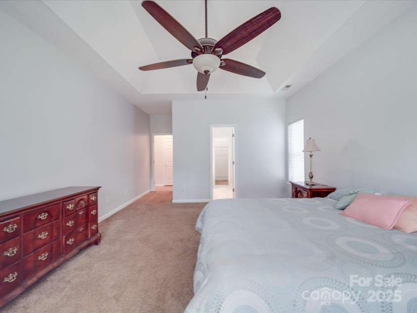 8623 Cedar Hollow Lane, Huntersville, NC 28078.  MLS# CAR4248316, YatesRealty ID 17148. Primary Bedroom