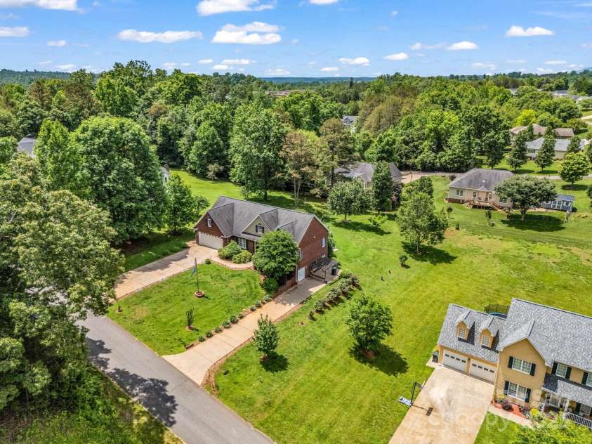 262 Woodridge Drive, Rutherfordton, NC 28139.  MLS# CAR4258071, YatesRealty ID 17150. Aerial View
