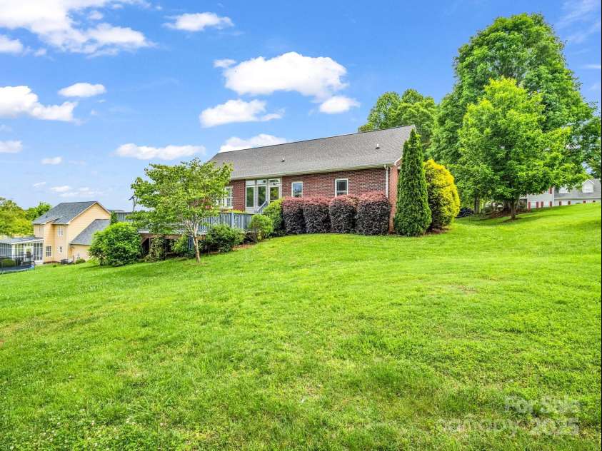 262 Woodridge Drive, Rutherfordton, NC 28139.  MLS# CAR4258071, YatesRealty ID 17150. Backyard