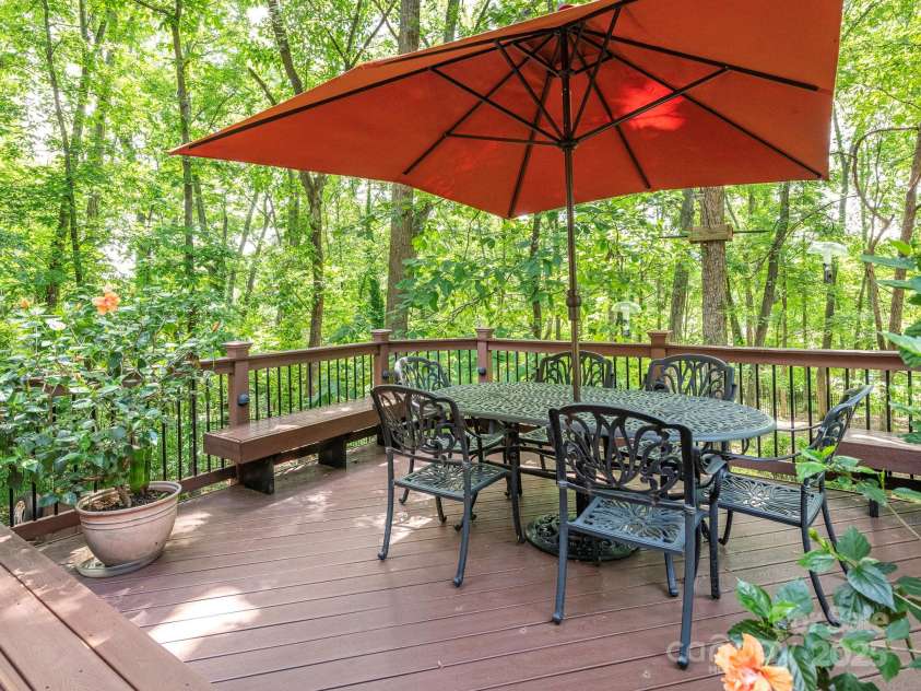 5417 Bedfordshire Avenue, Harrisburg, NC 28075.  MLS# CAR4257126, YatesRealty ID 17157. Back Deck