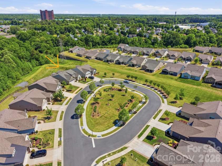 1635 Carolina Orchards Boulevard, Fort Mill, SC 29715.  MLS# CAR4370605, YatesRealty ID 17161. Great green space in front and no neighbor behind!