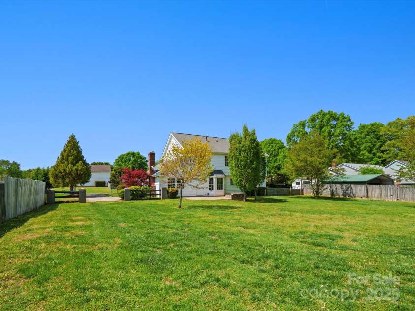 3002 Fair Meadows Drive, Monroe, NC 28110.  MLS# CAR4247552, YatesRealty ID 17166. Yard