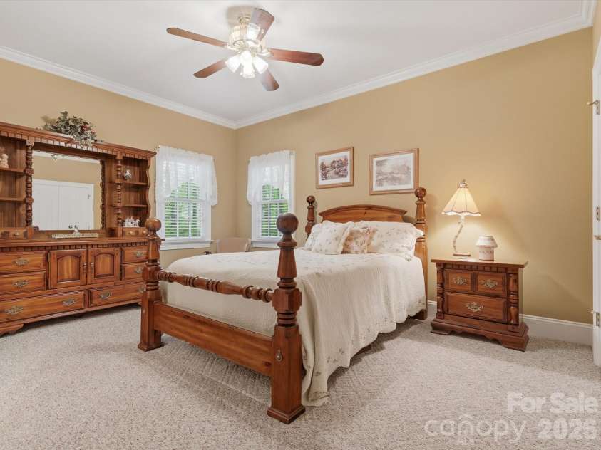 1215 Rosa Drive, Monroe, NC 28112.  MLS# CAR4366917, YatesRealty ID 17172. Guest bed