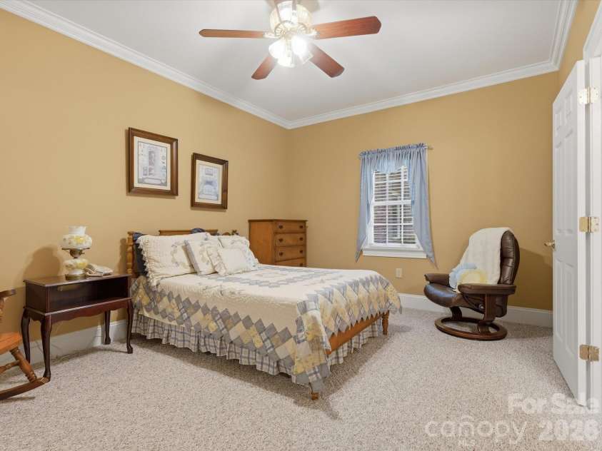 1215 Rosa Drive, Monroe, NC 28112.  MLS# CAR4366917, YatesRealty ID 17172. Guest bed