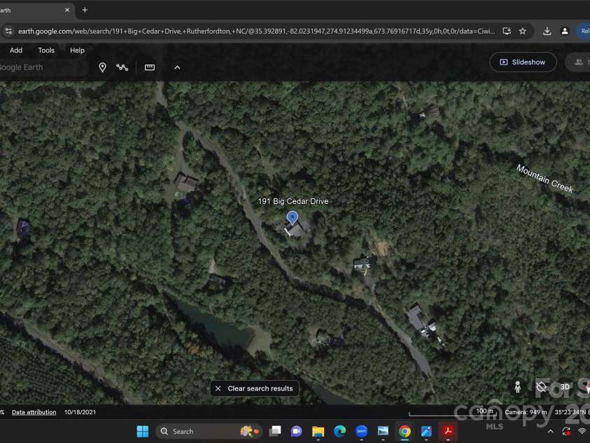 191 Big Cedar Drive, Rutherfordton, NC 28139.  MLS# CAR4264516, YatesRealty ID 17180. 