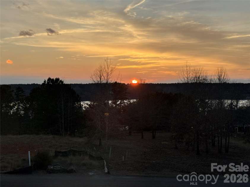 11249 Island VIew Lane, Lancaster, SC 29720.  MLS# CAR4333365, YatesRealty ID 17186. Sunset view