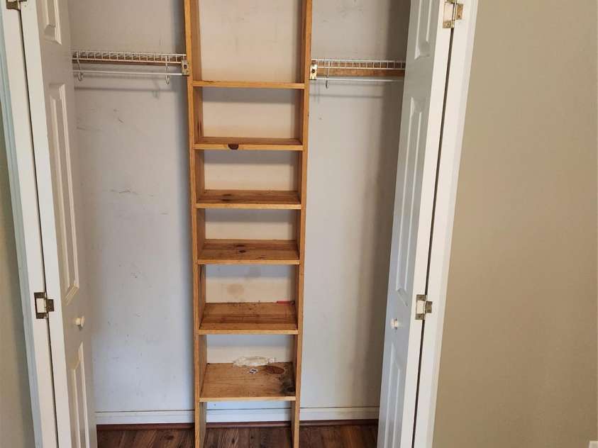 1404 Mauney Avenue, Gastonia, NC 28052.  MLS# CAR4374899, YatesRealty ID 17187. Back bedroom closet