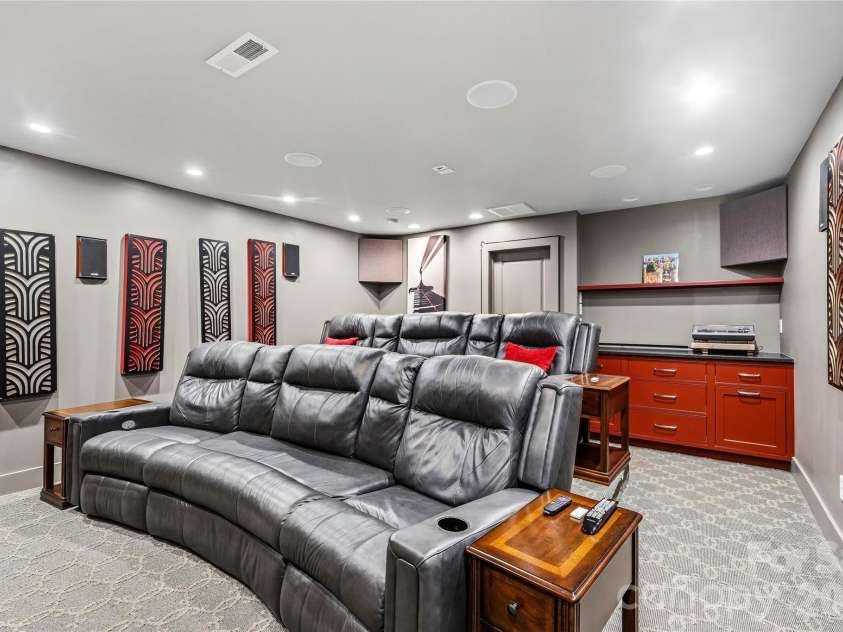 30 Stills Creek Loop, Fairview, NC 28730.  MLS# CAR4353771, YatesRealty ID 17188. Media room
