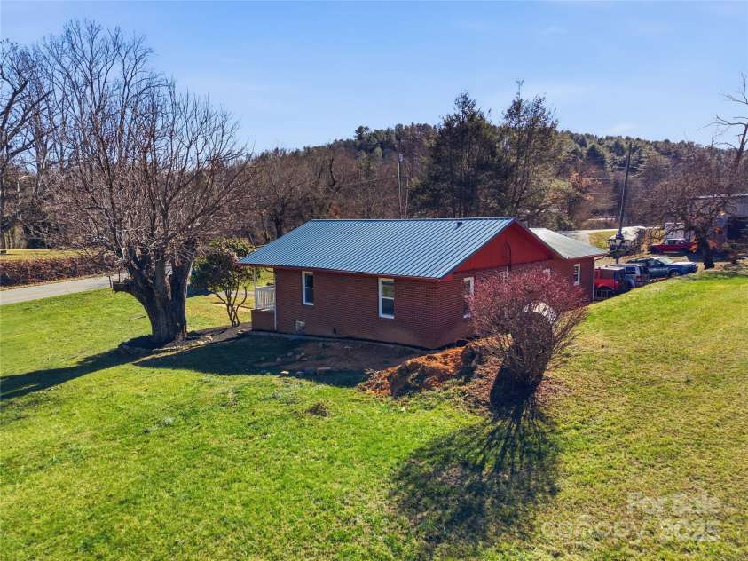 349 Gorman Bridge Road, Asheville, NC 28806.  MLS# CAR4330803, YatesRealty ID 1719. House Rear Angle