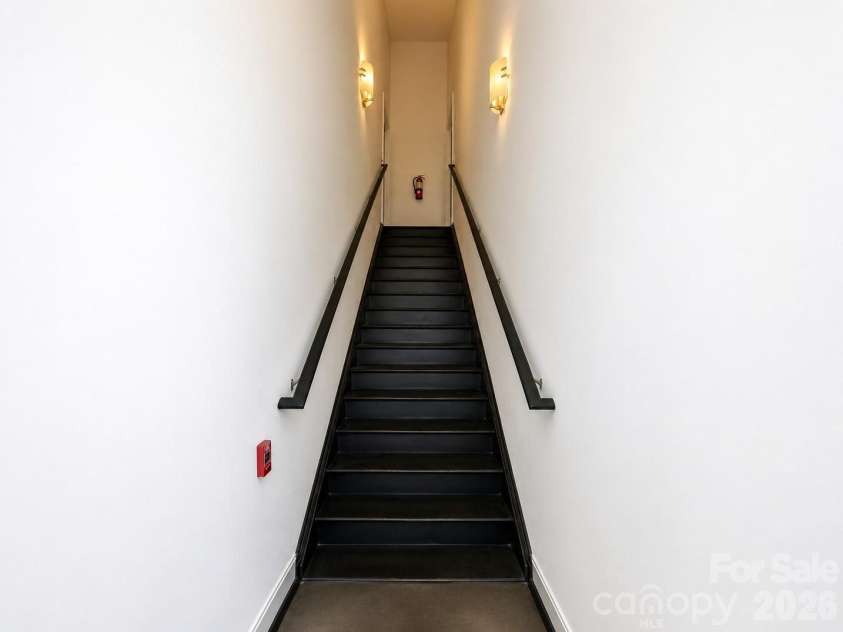 918 Westmere Avenue, Charlotte, NC 28208.  MLS# CAR4371614, YatesRealty ID 17193. Virtually enhanced photo - entrance stairway