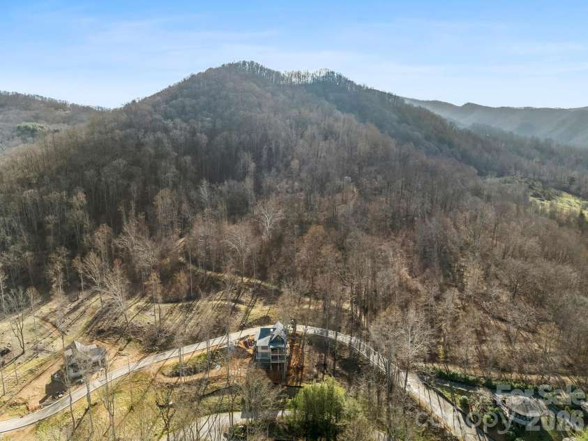 51 Bear Tree Cove, Canton, NC 28716.  MLS# CAR4358156, YatesRealty ID 17205. Aerial View (3.25.26)