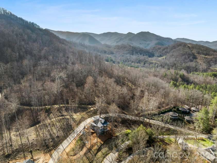 51 Bear Tree Cove, Canton, NC 28716.  MLS# CAR4358156, YatesRealty ID 17205. Aerial View (3.25.26)