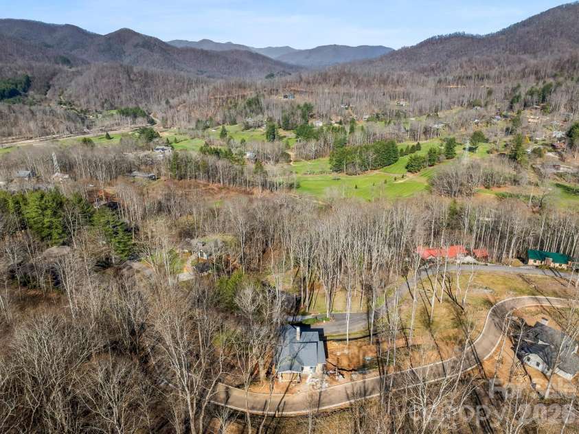 51 Bear Tree Cove, Canton, NC 28716.  MLS# CAR4358156, YatesRealty ID 17205. Aerial View (3.25.26)
