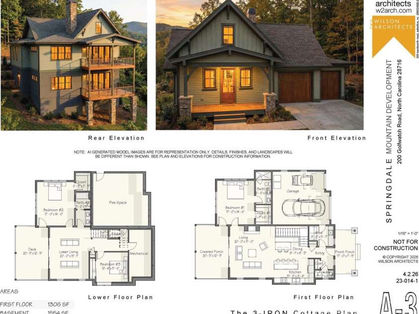 51 Bear Tree Cove, Canton, NC 28716.  MLS# CAR4358156, YatesRealty ID 17205. Architectural Rendering