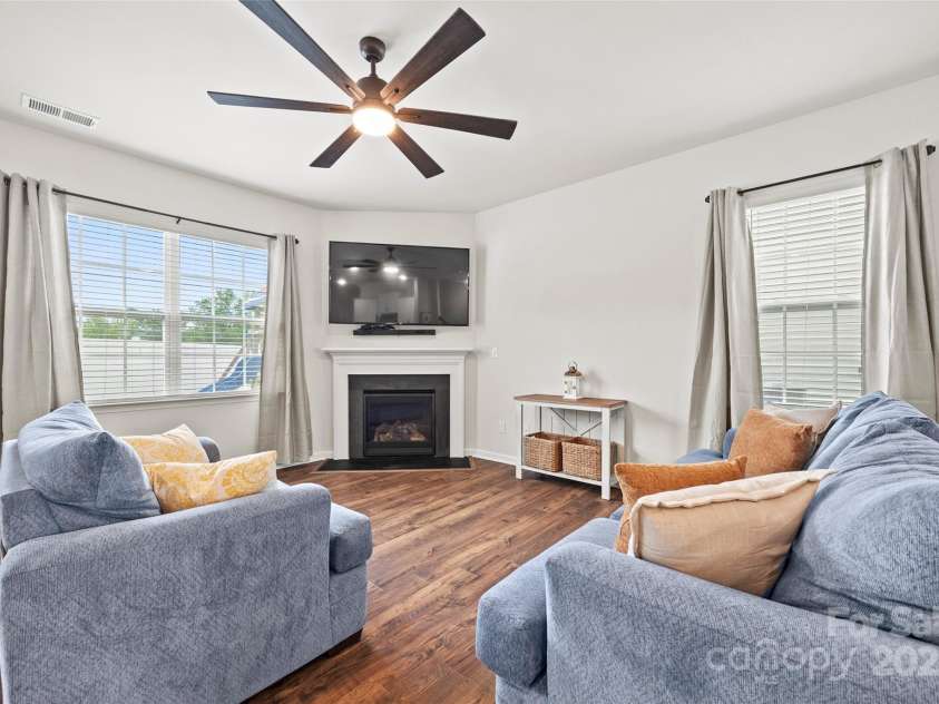 449 Misty Law Lane, Clover, SC 29710.  MLS# CAR4261312, YatesRealty ID 17206. Living Room