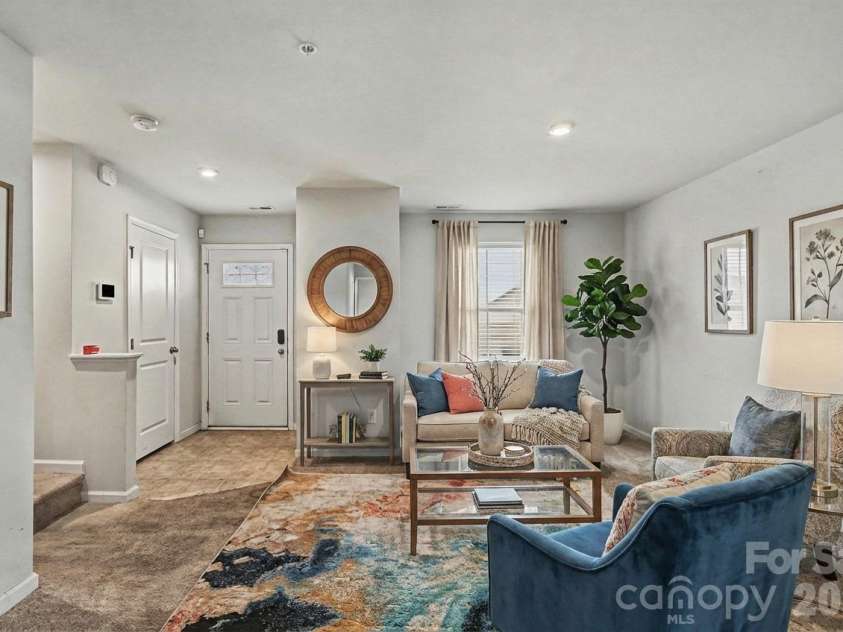 5356 Austin Knoll Court, Charlotte, NC 28269.  MLS# CAR4308975, YatesRealty ID 17213. Virtually staged