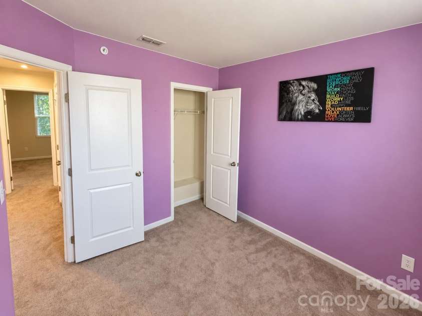 5356 Austin Knoll Court, Charlotte, NC 28269.  MLS# CAR4430727, YatesRealty ID 17213. Secondary Bedroom