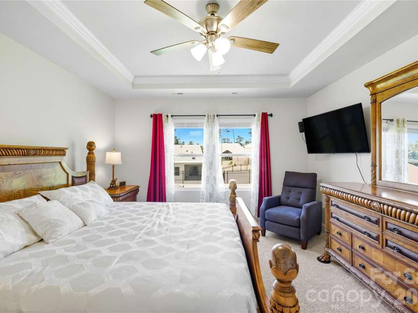 2023 Merida Street, Charlotte, NC 28214.  MLS# CAR4306693, YatesRealty ID 17217. Primary Bedroom