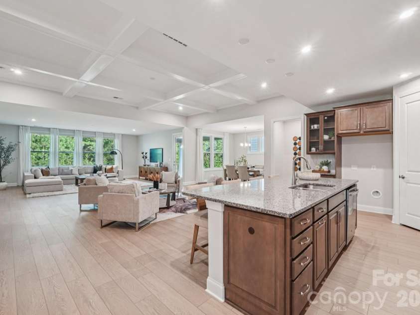 13222 Cozy Court, Charlotte, NC 28215.  MLS# CAR4362371, YatesRealty ID 17222. Kitchen positioned as the heart of the home with a functional, easy flow.