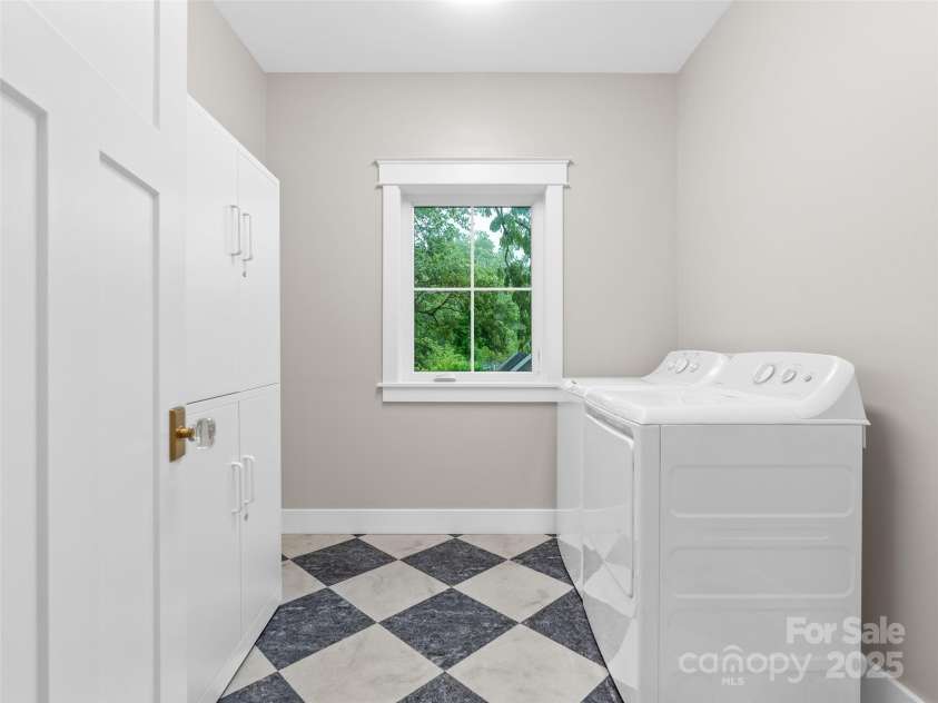 328 Mccoy Cove Road, Black Mountain, NC 28711.  MLS# CAR4248740, YatesRealty ID 17223. Laundry and Storage