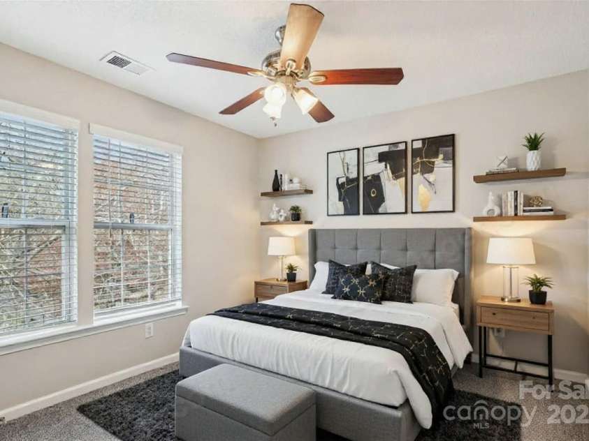 10630 Northwoods Forest Drive, Charlotte, NC 28214.  MLS# CAR4326033, YatesRealty ID 1723. Virtually Staged - Bedroom
