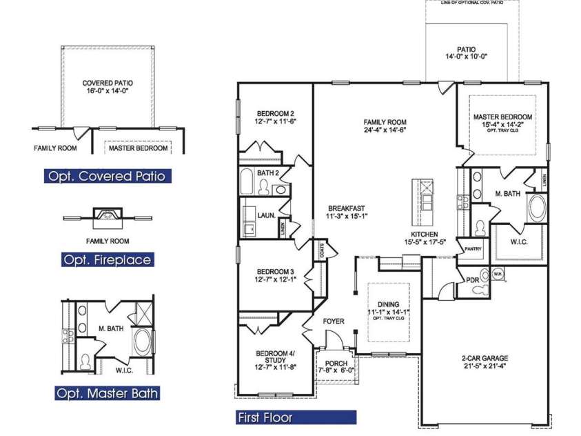 1110 Gardenia Drive, Mt Ulla, NC 28125.  MLS# CAR4266586, YatesRealty ID 17247. Floor Plan
