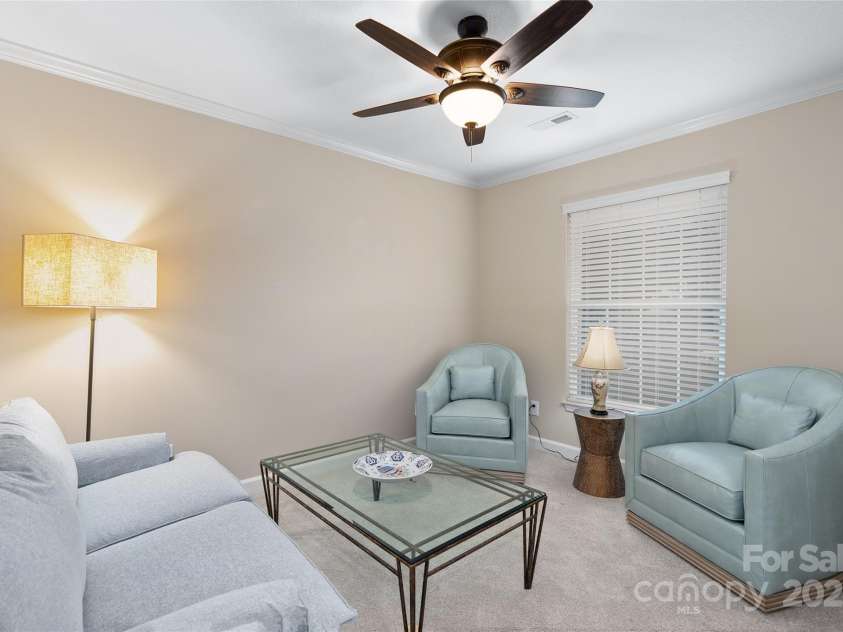 54 Lake Pointe Circle, Hendersonville, NC 28792.  MLS# CAR4323062, YatesRealty ID 1725. Main level bedroom/office