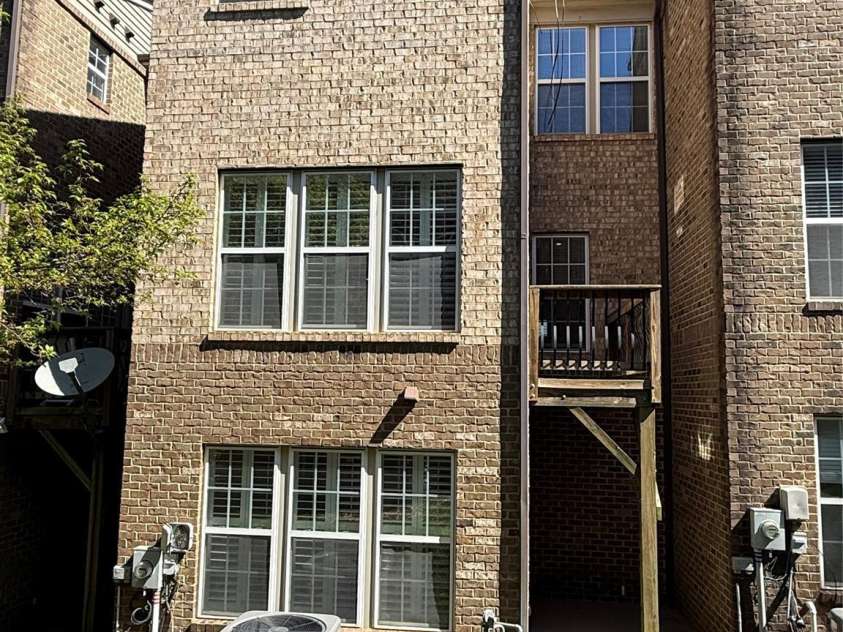 243 Lincoln Street, Charlotte, NC 28203.  MLS# CAR4259345, YatesRealty ID 17251. Rear Elevation
