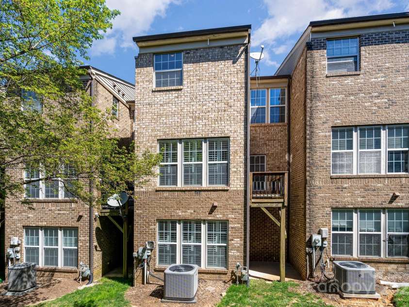 243 Lincoln Street, Charlotte, NC 28203.  MLS# CAR4259345, YatesRealty ID 17251. Rear Elevations