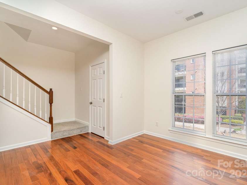 243 Lincoln Street, Charlotte, NC 28203.  MLS# CAR4259345, YatesRealty ID 17251. Stairs to 3rd Floor