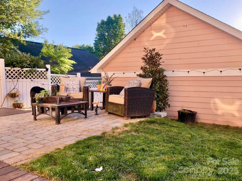 240 Faust Road, Davidson, NC 28036.  MLS# CAR4251499, YatesRealty ID 17264. Backyard