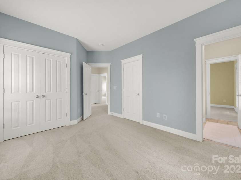 1360 Barnett Woods, Fort Mill, SC 29708.  MLS# CAR4193602, YatesRealty ID 17266. Bedroom #2with private 1/2 bath and connected with shared shower