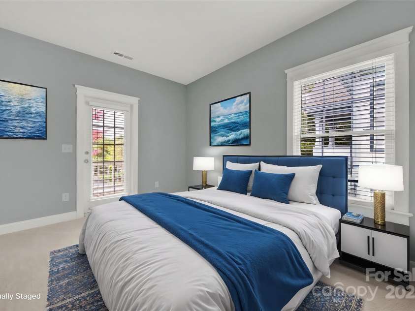 1360 Barnett Woods, Fort Mill, SC 29708.  MLS# CAR4193602, YatesRealty ID 17266. Bedroom #3Virtually staged